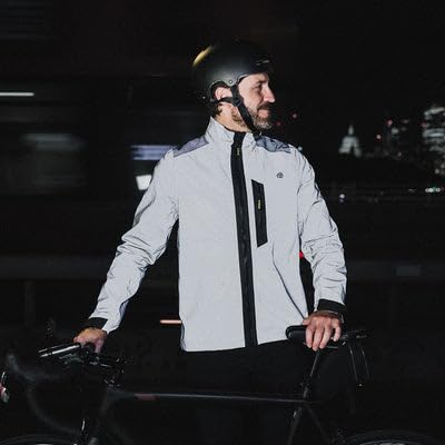 Proviz Reflect360 Cycling Jacket Reflective Grey LG Men`s