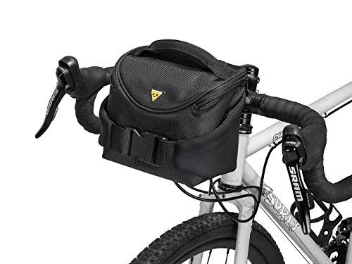 2L Convertible Bike Handlebar Bag with Quick-Release Mount