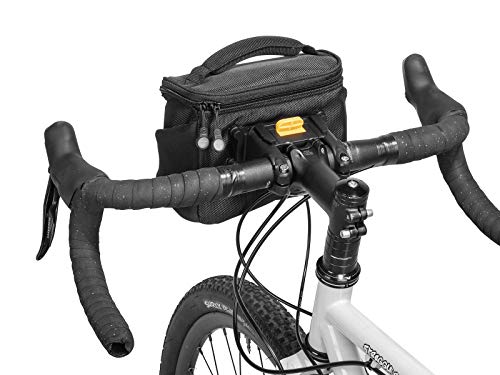 2L Convertible Bike Handlebar Bag with Quick-Release Mount