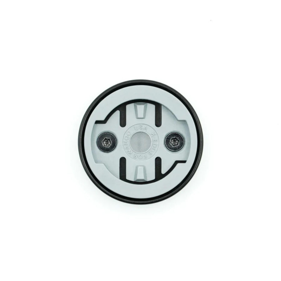 Top Cap Bike Computer Mount for Garmin & Wahoo GPS Devices