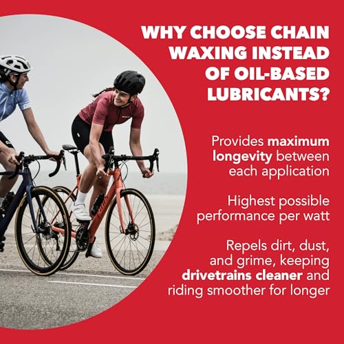 SILCA Secret Bike Chain Wax Blend, Hot Melt Wax Bicycle Chain Lube - 500g