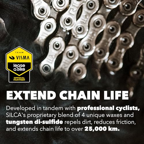 SILCA Secret Bike Chain Wax Blend, Hot Melt Wax Bicycle Chain Lube - 500g