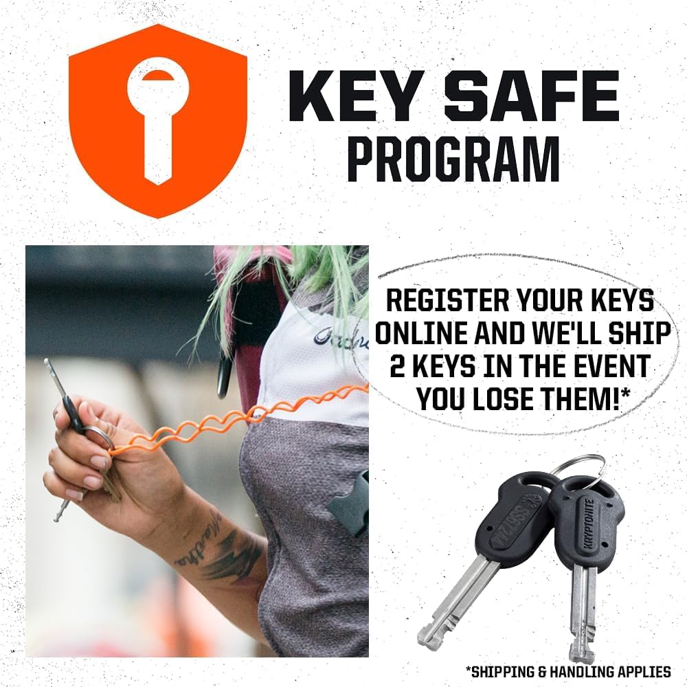16mm Heavy-Duty Anti-Theft Steel Bike U-Lock