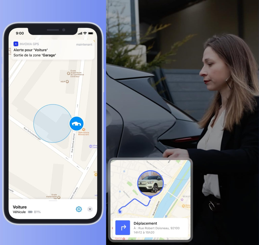 GPS-Tracker Pro Invoxia - Ortung in Echtzeit