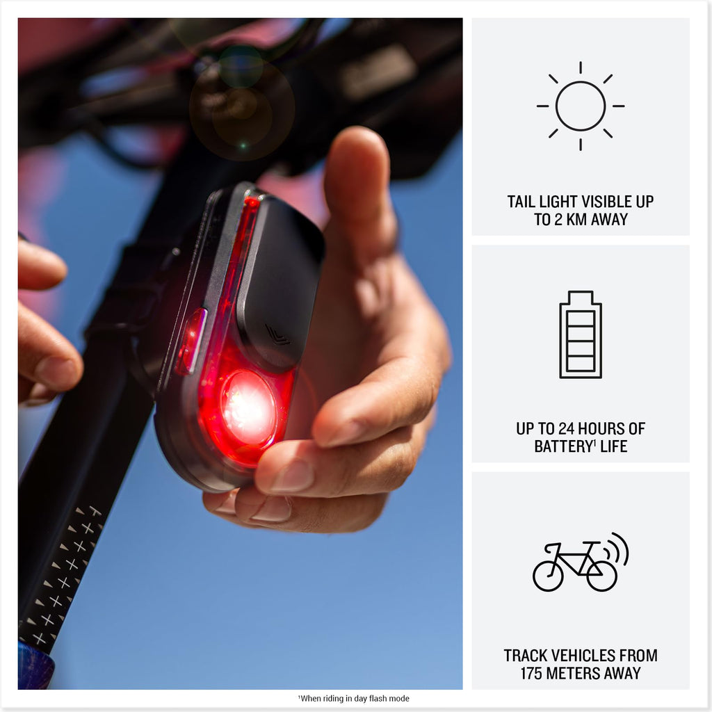 Garmin Varia™ RearVue 820, Advanced Cycling Rearview Radar & Tail Light
