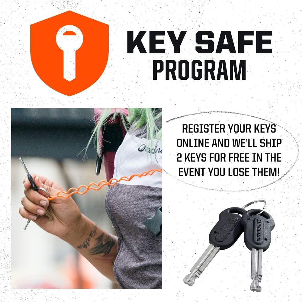 Kryptonite Evolution 4 Integrated Chain Bicycle Lock