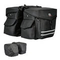 40L Waterproof Bike Panniers with Flip-Top & Rain Cover