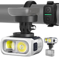 1300-Lumen Rechargeable Bike Headlight with High & Low Beam