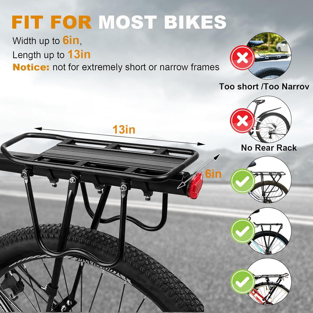 30L Waterproof Expandable Bike Panniers with Reflective Trim