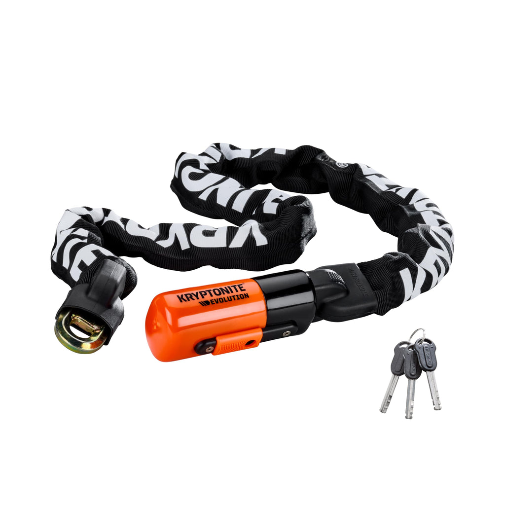 Kryptonite Evolution 1012 Bike Chain Lock, 4ft Steel Anti-Theft Security