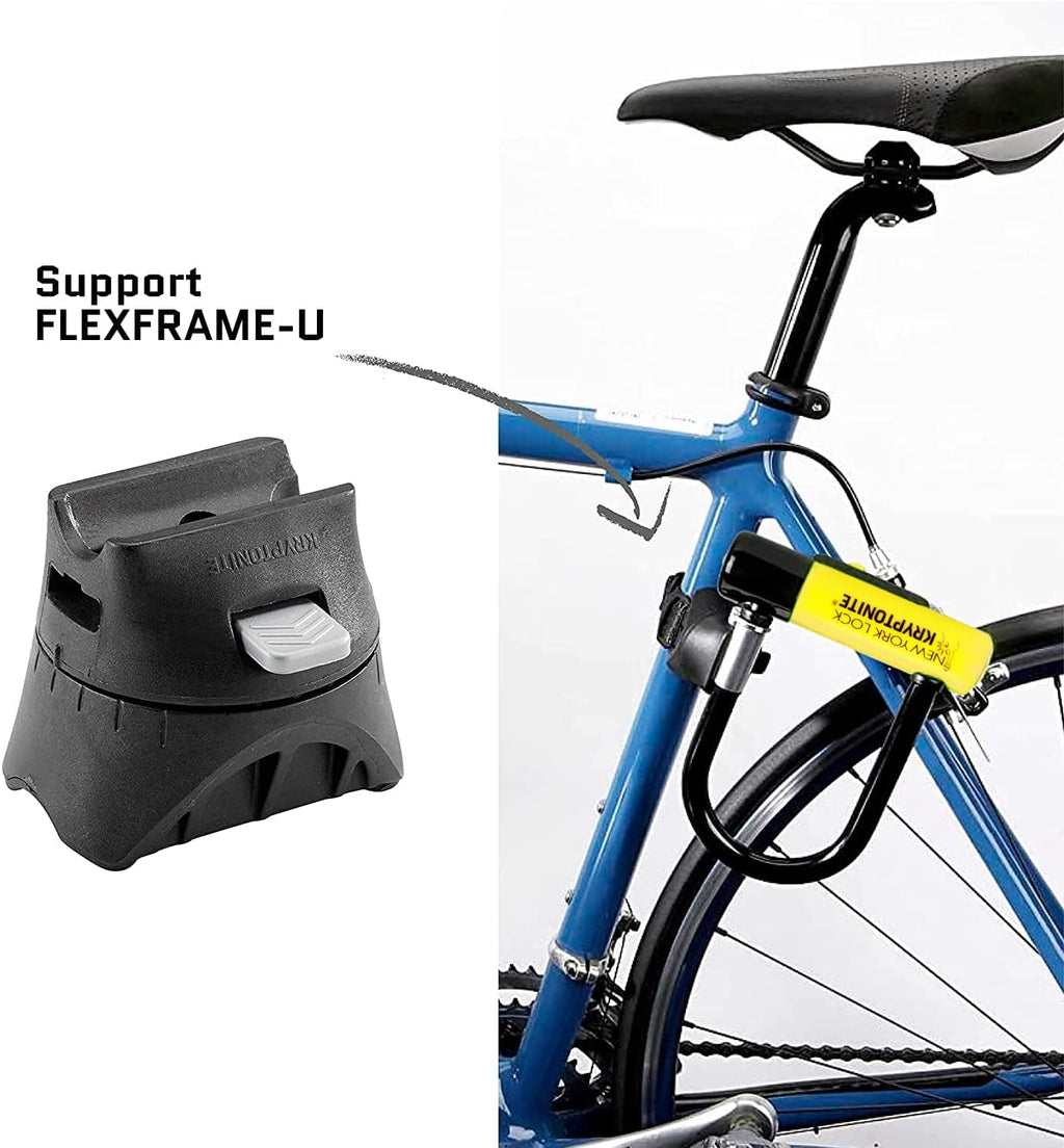 16mm Heavy-Duty Anti-Theft Steel Bike U-Lock