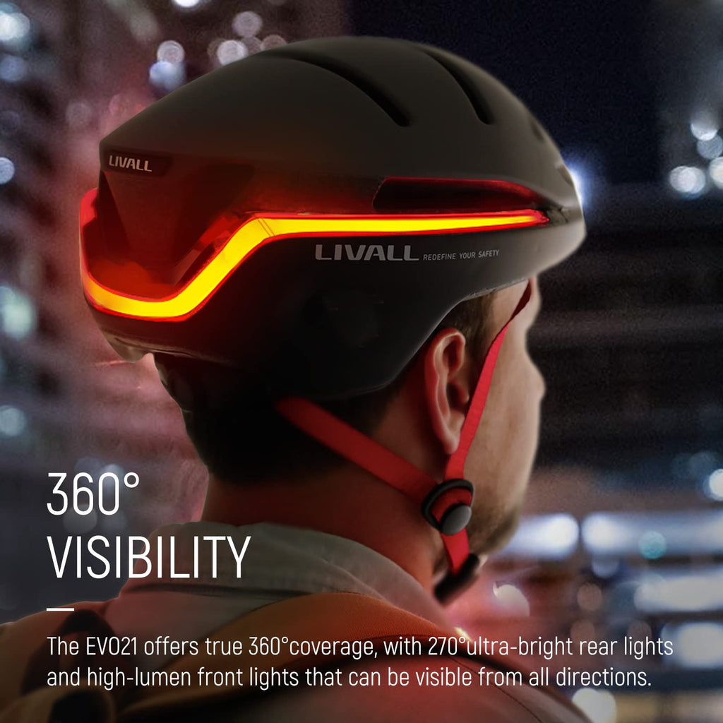 Smart Urban Bike Helmet with Turn Signals & Fall Detection