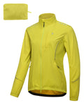 Women's Reflective Packable Cycling Jacket for All-Weather Riding