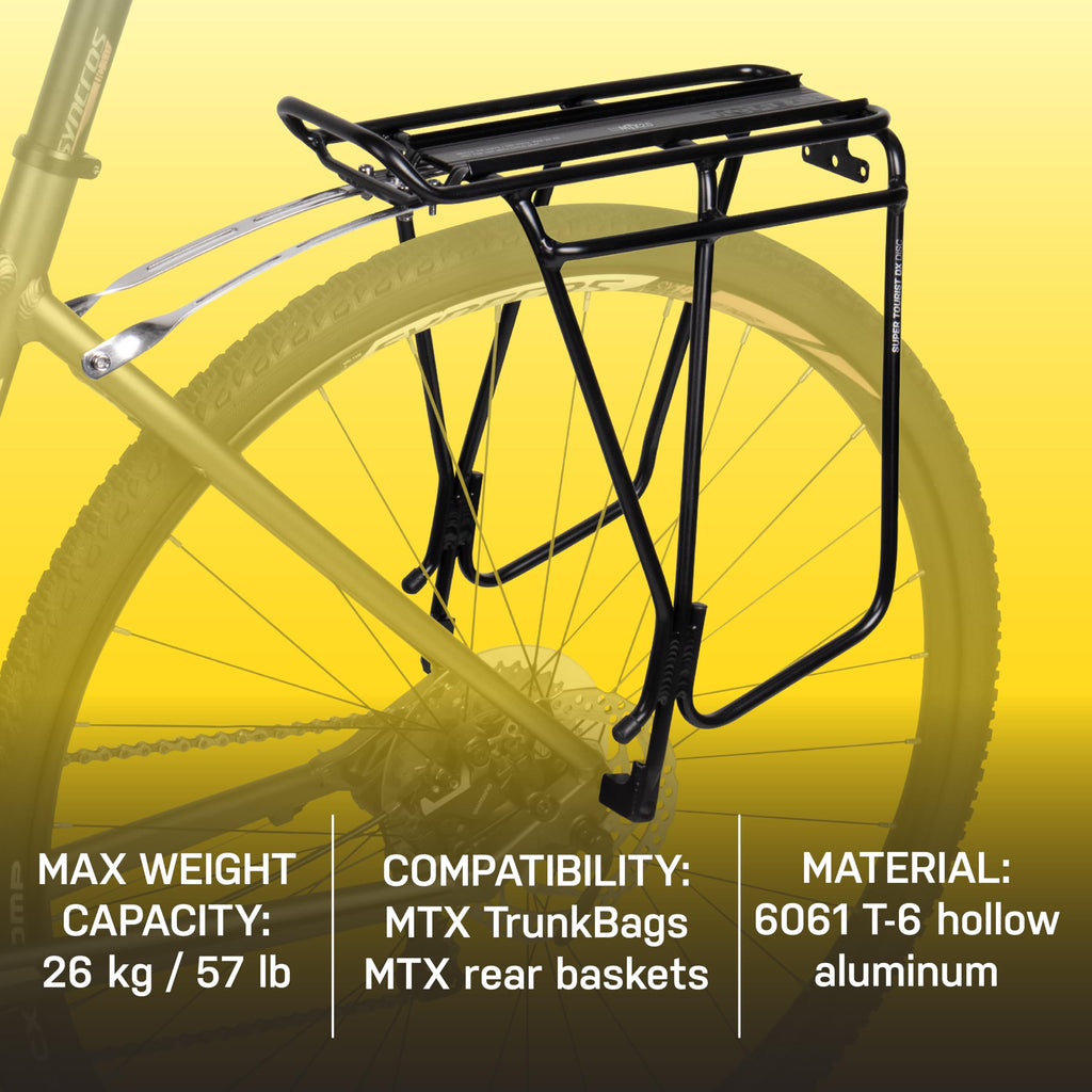Topeak Super Tourist Rear Bike Rack DX for Disc Brake Bikes