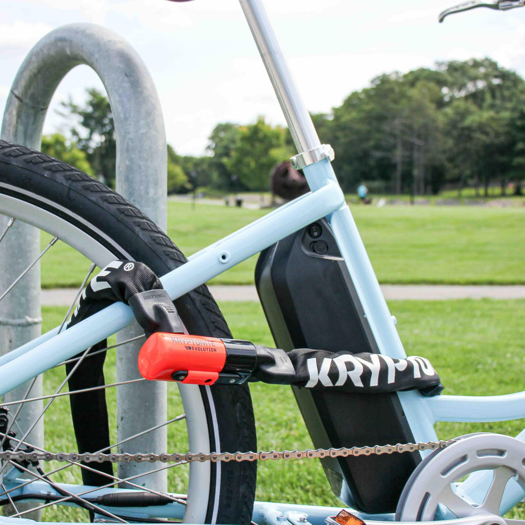 Kryptonite Evolution 4 Integrated Chain Bicycle Lock