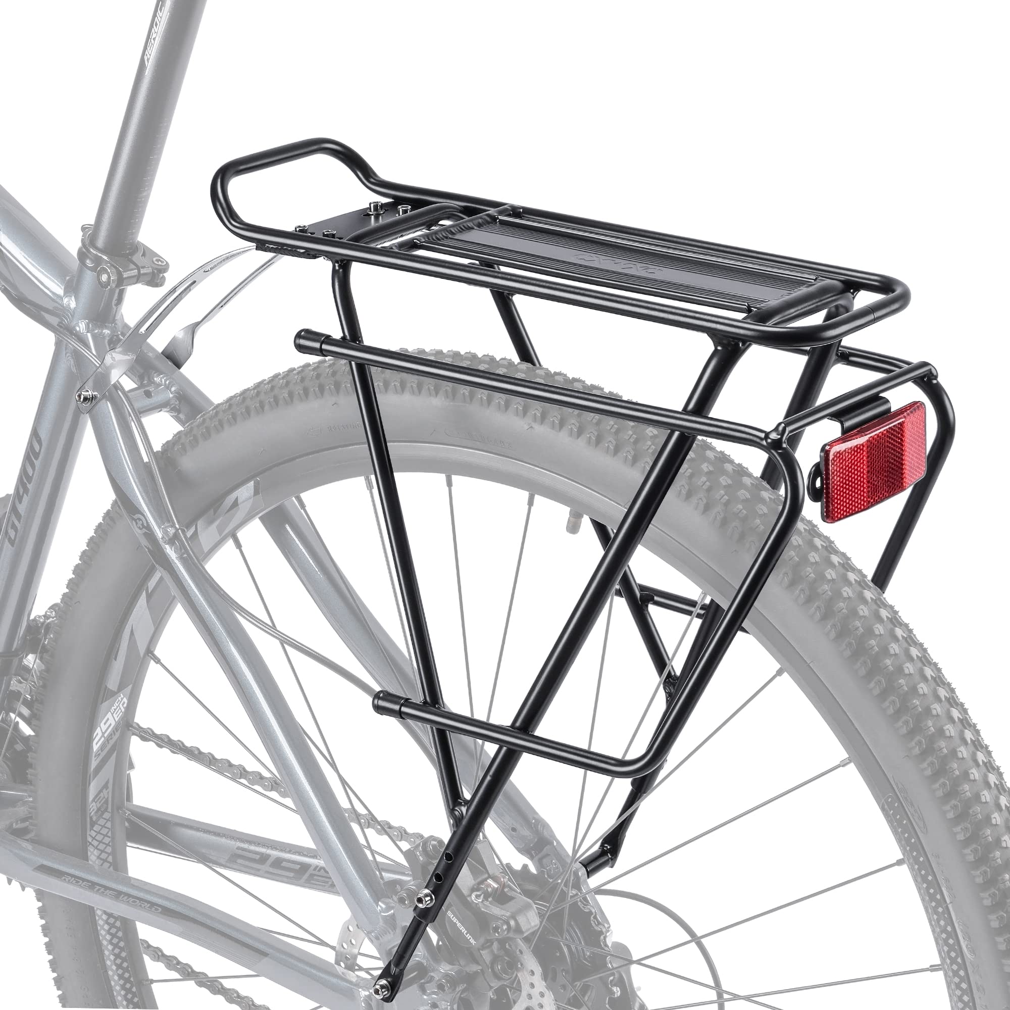 CXWXC Rear Bike Rack - Bike Cargo Rack fit 26”-29” and 700c