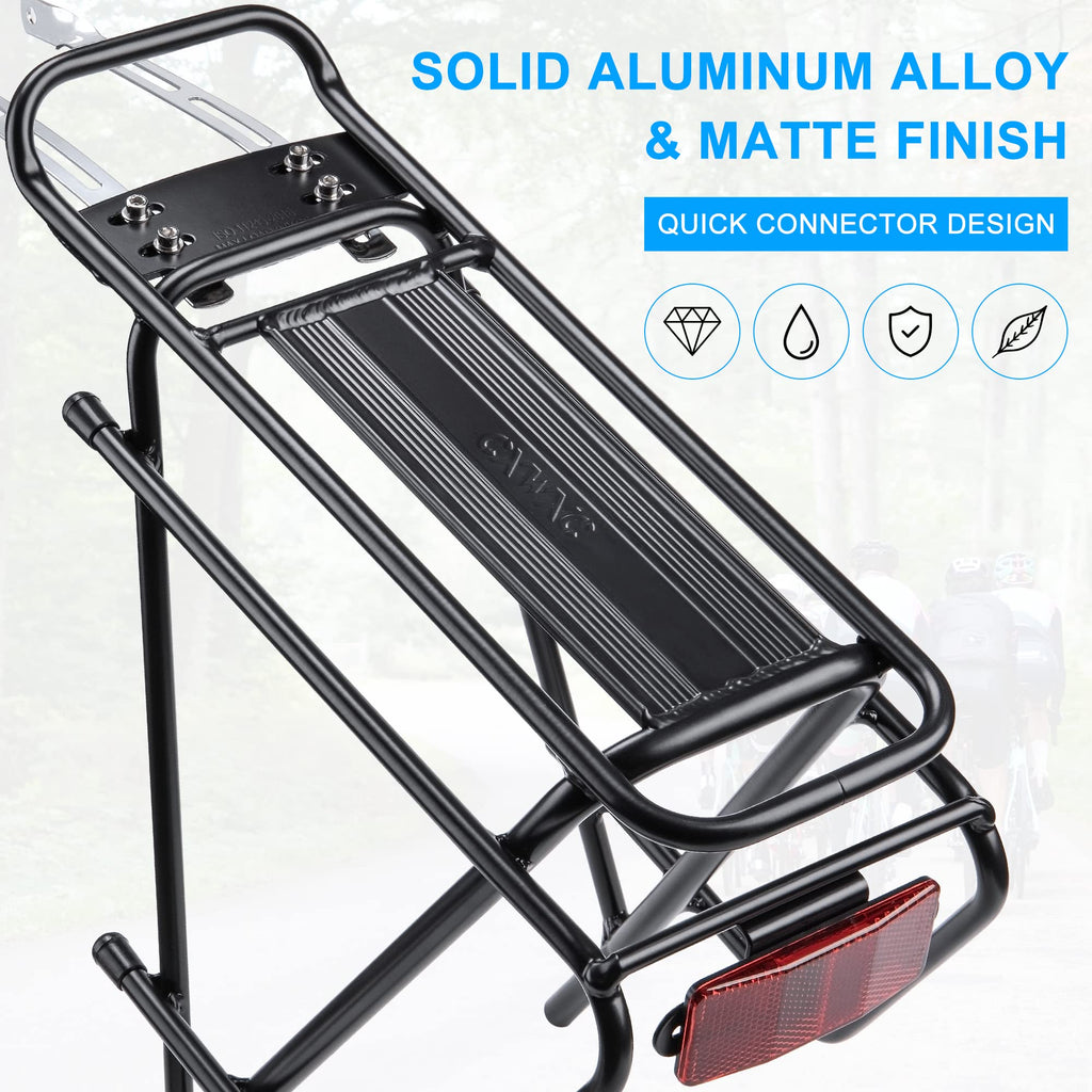 CXWXC Rear Bike Rack - Bike Cargo Rack fit 26”-29” and 700c