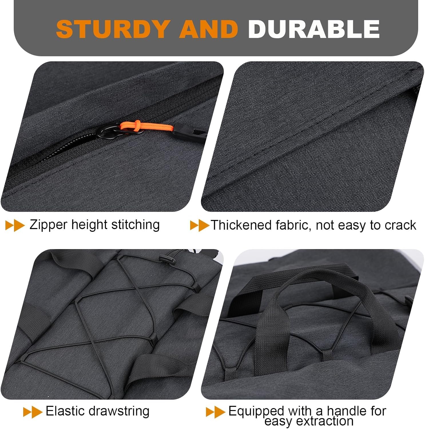 30L Waterproof Expandable Bike Panniers with Reflective Trim