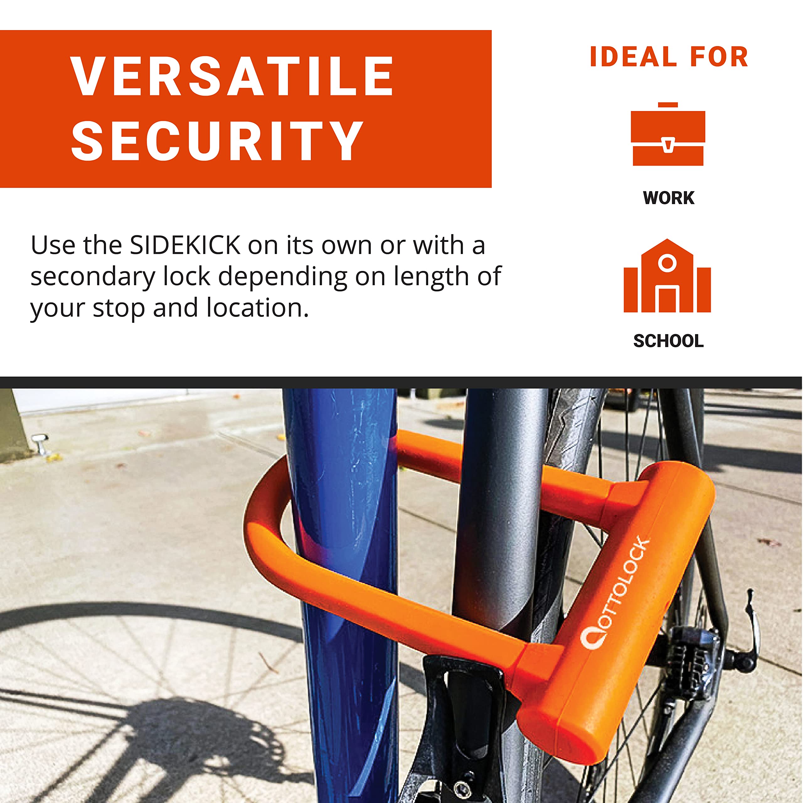 OTTOLOCK Sidekick Compact U-Lock