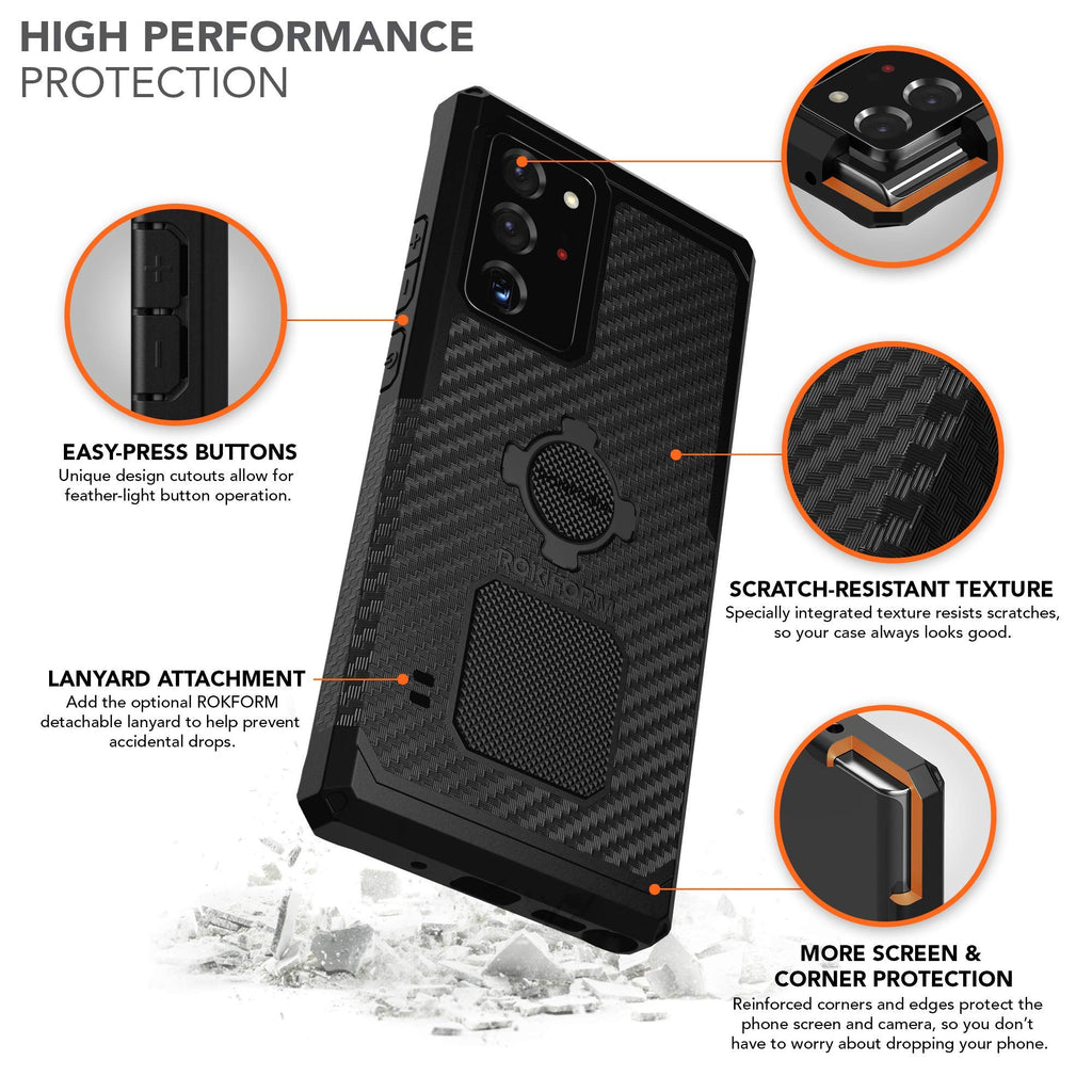 Rugged Phone Case with Pro Series Bike Mount