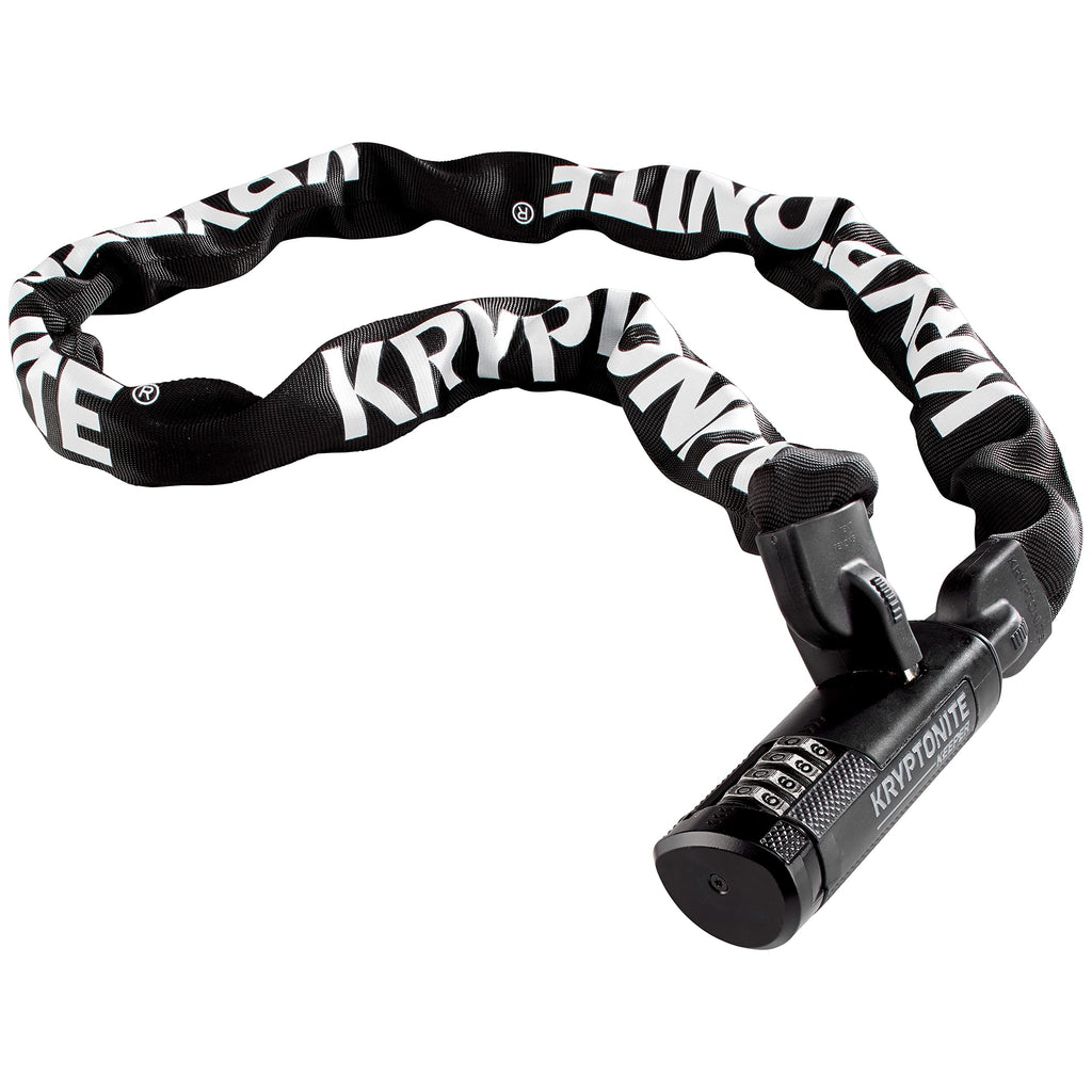 Kryptonite Keeper 712 Combo Bike Chain Lock, 4ft Resettable Bike Lock