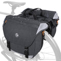 30L Waterproof Expandable Bike Panniers with Reflective Trim