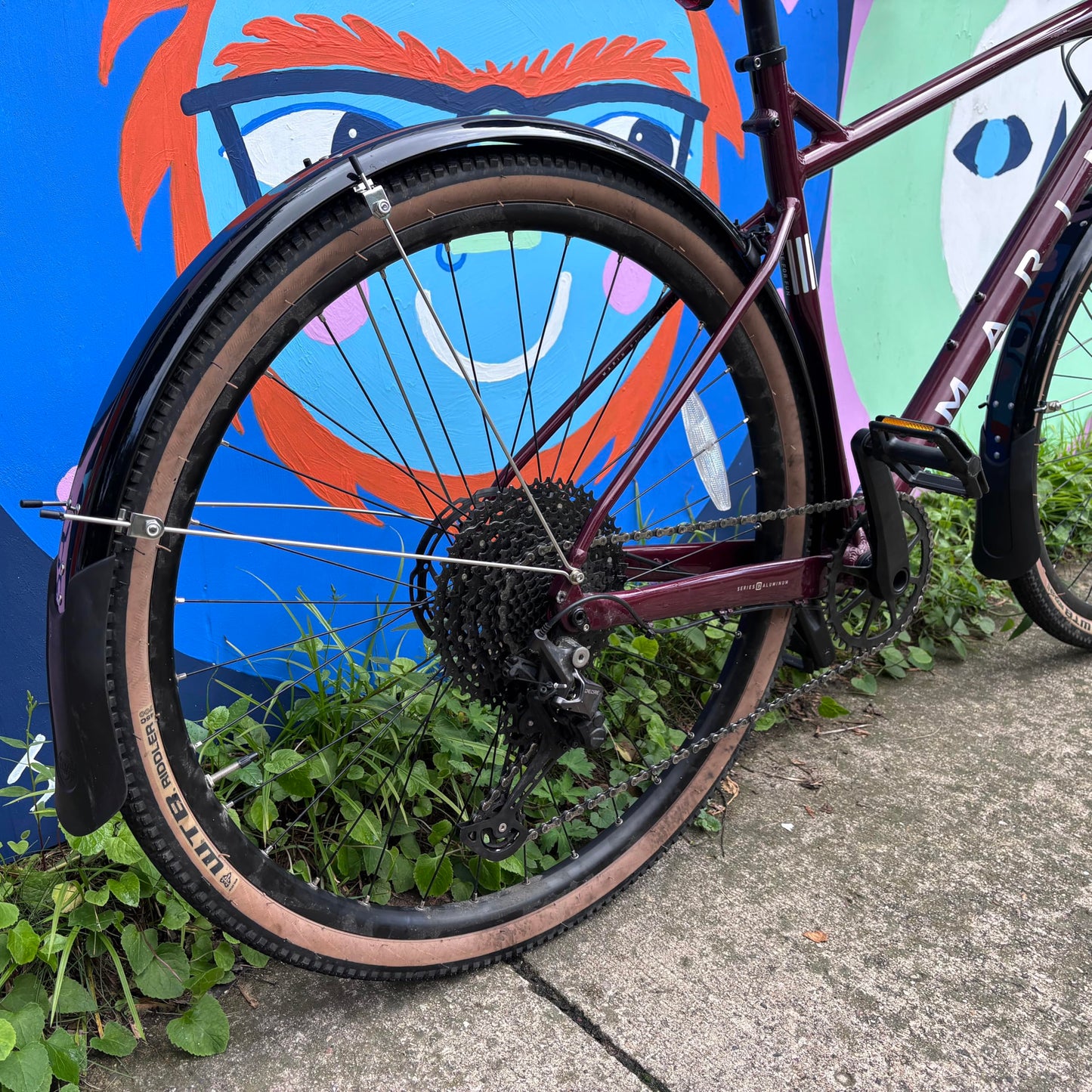 Planet Bike Cascadia Recycled Plastic Fender Set with Mudflaps