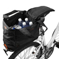 Clip-On Bike Rack Bag with Shoulder Strap & Reflective Trim