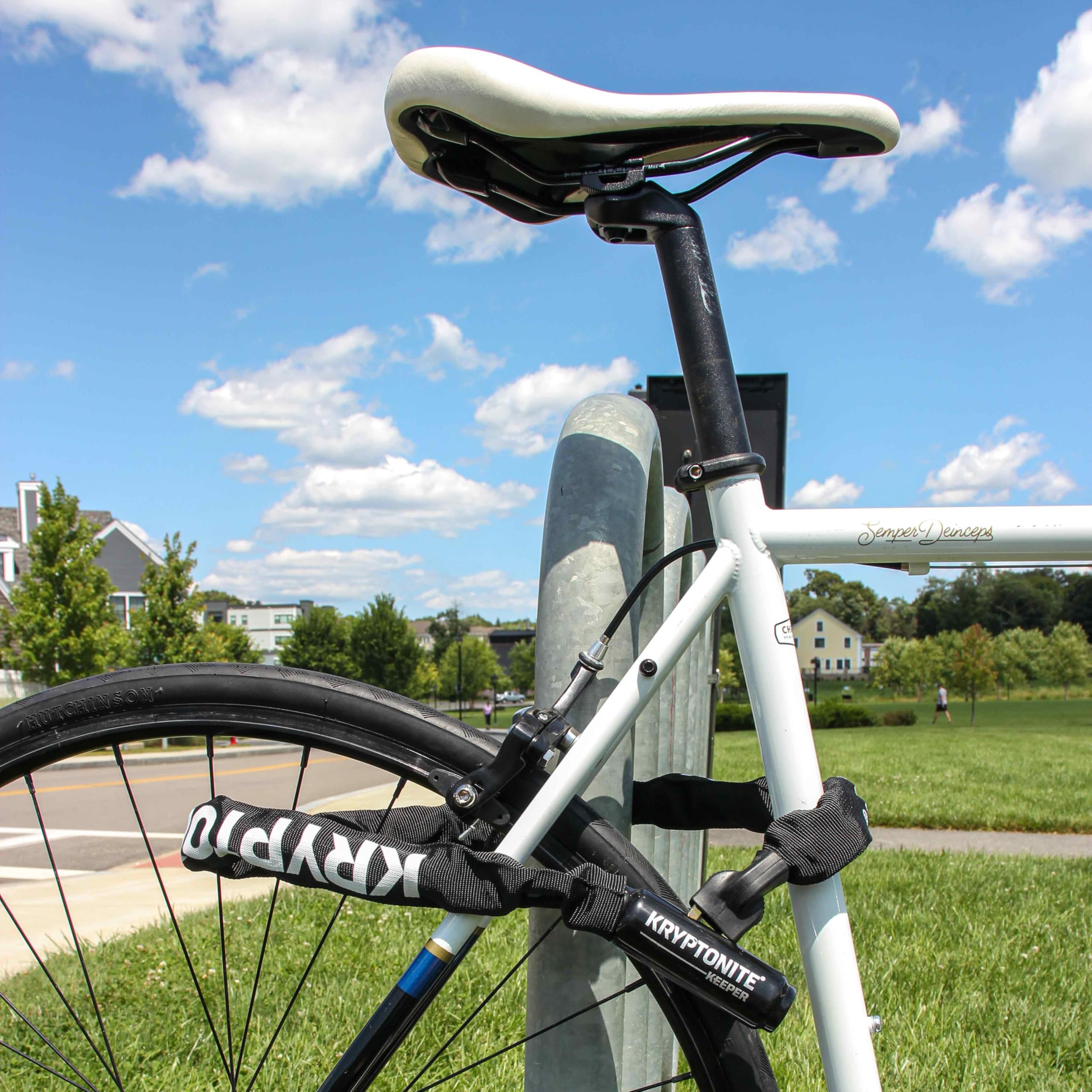 Heavy-Duty 2.8-Foot Bike Chain Lock with Keyed Security
