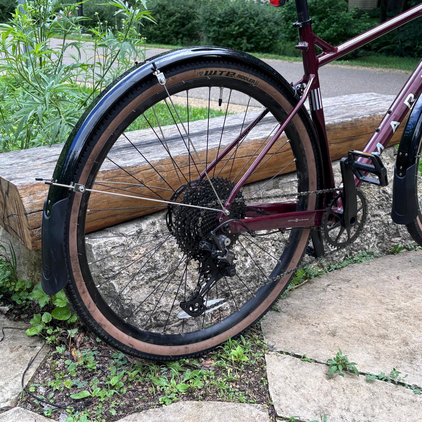 Planet Bike Cascadia Recycled Plastic Fender Set with Mudflaps